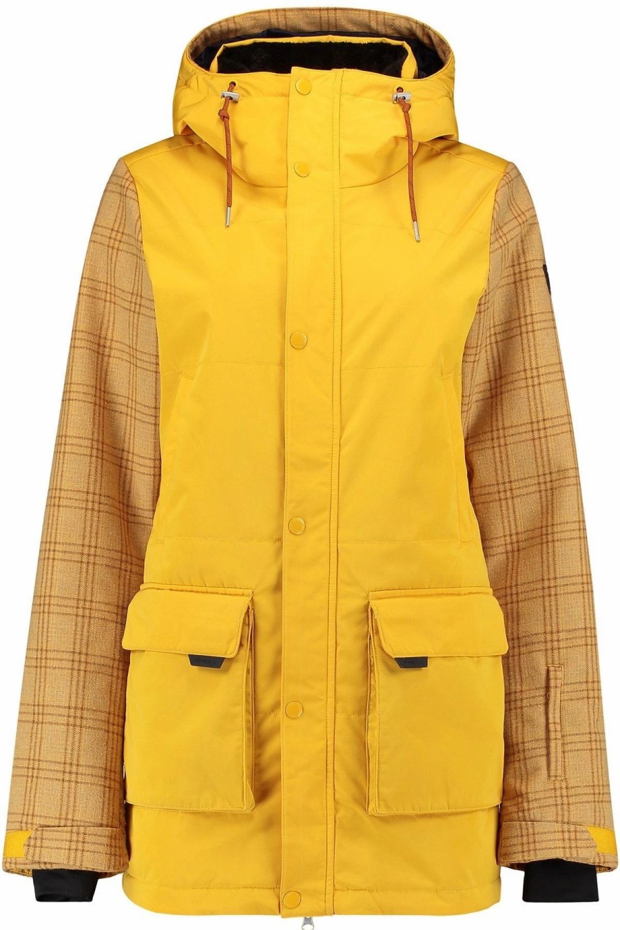 Women * | O'Neill Xplr Snow Parka Old Gold