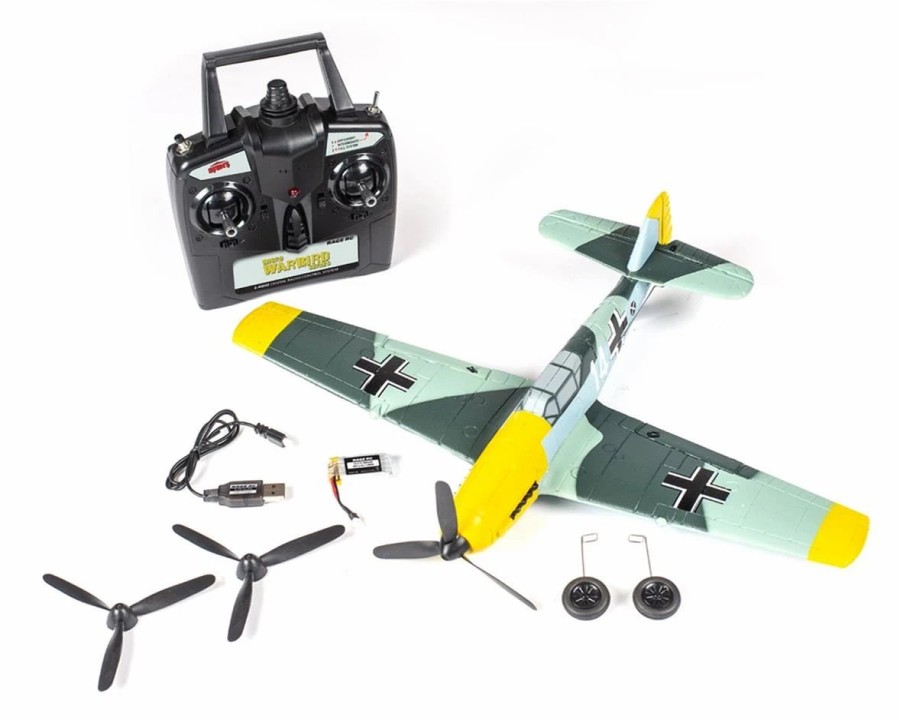 Airplanes * | Hrp Distributing, Inc. Rage Rc Messerschmitt Bf 109 Micro Rtf Airplane W/Pass