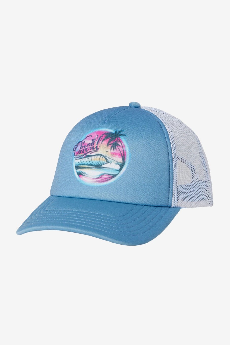 Women * | O'Neill Ravi Poly Trucker Hat Azure Blue