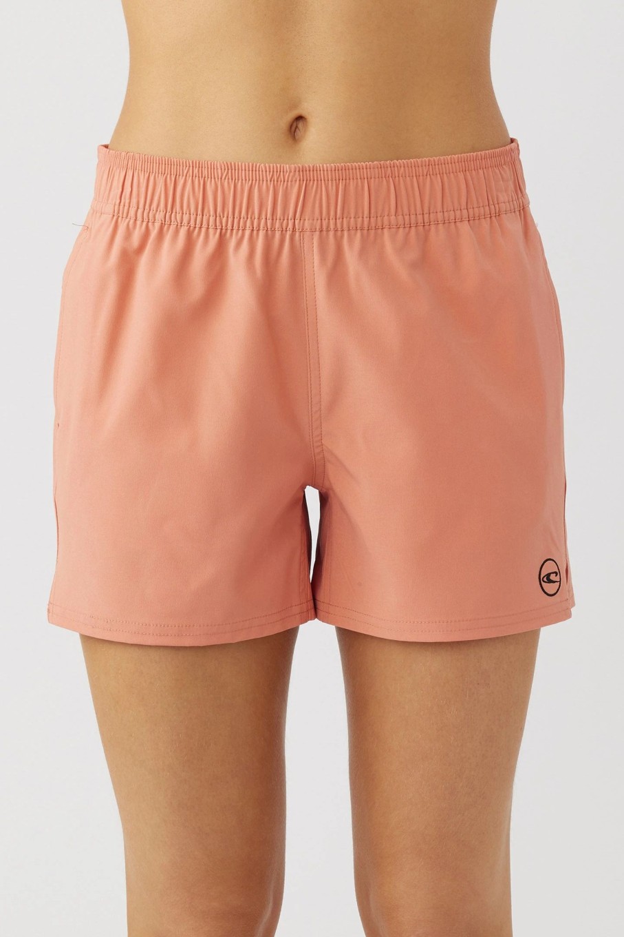 Women * | O'Neill Jetties Stretch 4" Boardshort Tawny Org