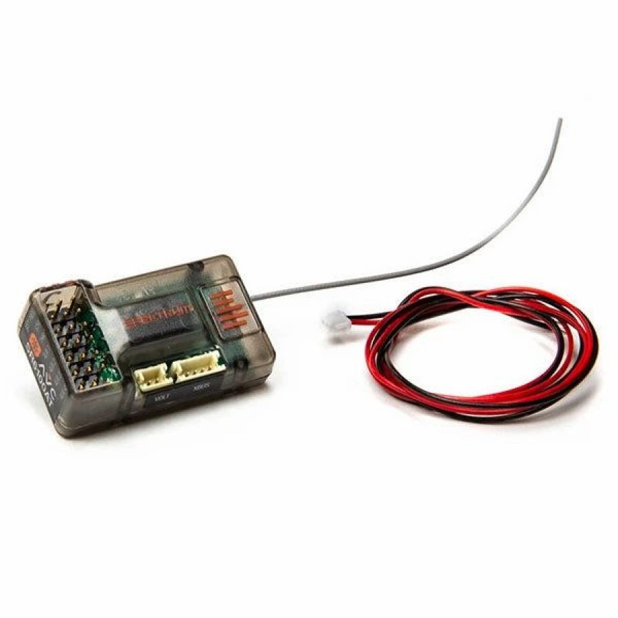 Radios * | Horizon Hobbies, Inc. Spektrum Rc Sr6100At 6-Channel 2.4Ghz Dsmr Surface Receiver W/Telemetry & Avc