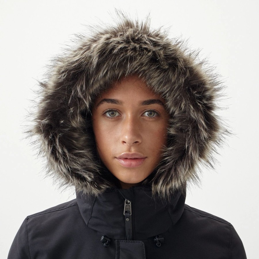 Women * | O'Neill Journey Parka Black Out