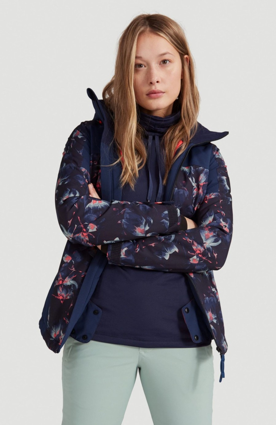 Women * | O'Neill Wavelite Jacket Scale