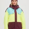 Women * | O'Neill Tanzanite Jacket Windsor Wine Colour Block