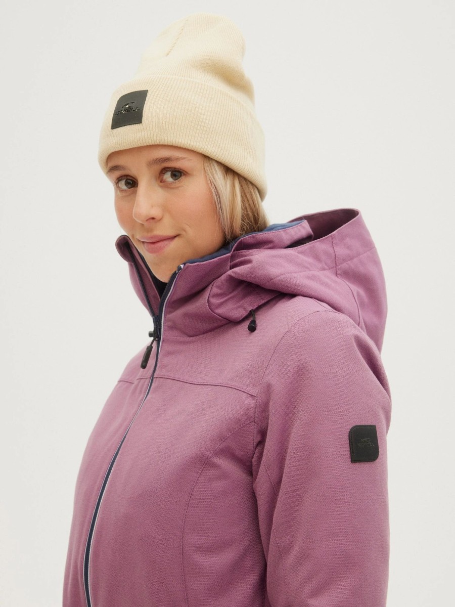 Women * | O'Neill Ladies Vauxite Jacket 2.0 Berry Conserve