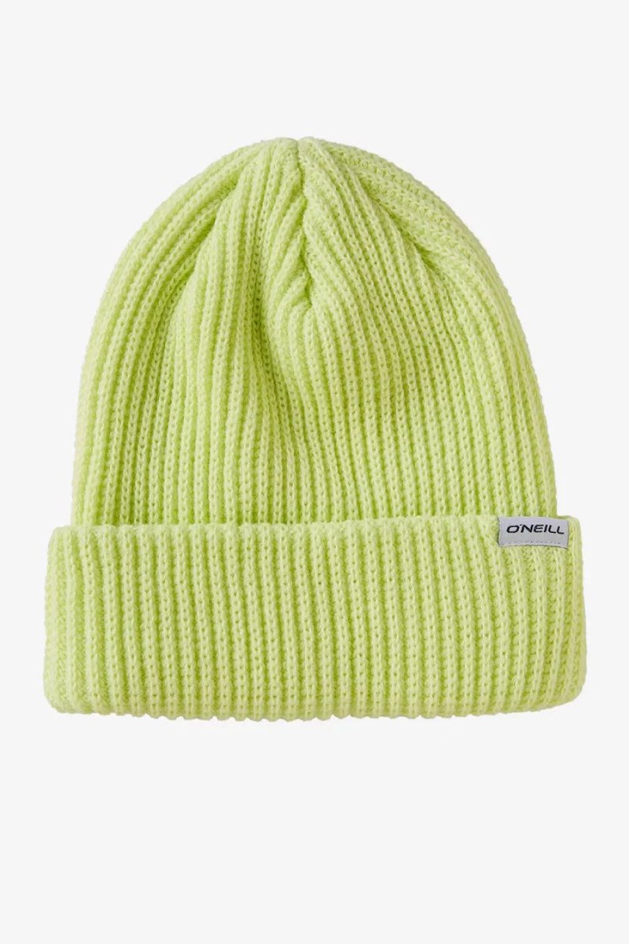 Women * | O'Neill Groceries Beanie Shadow Lime