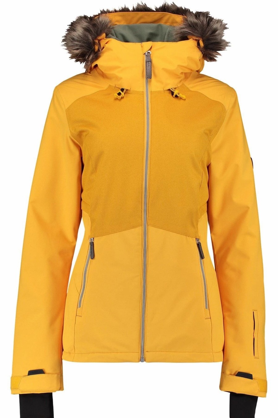 Women * | O'Neill Halite Jacket Old Gold