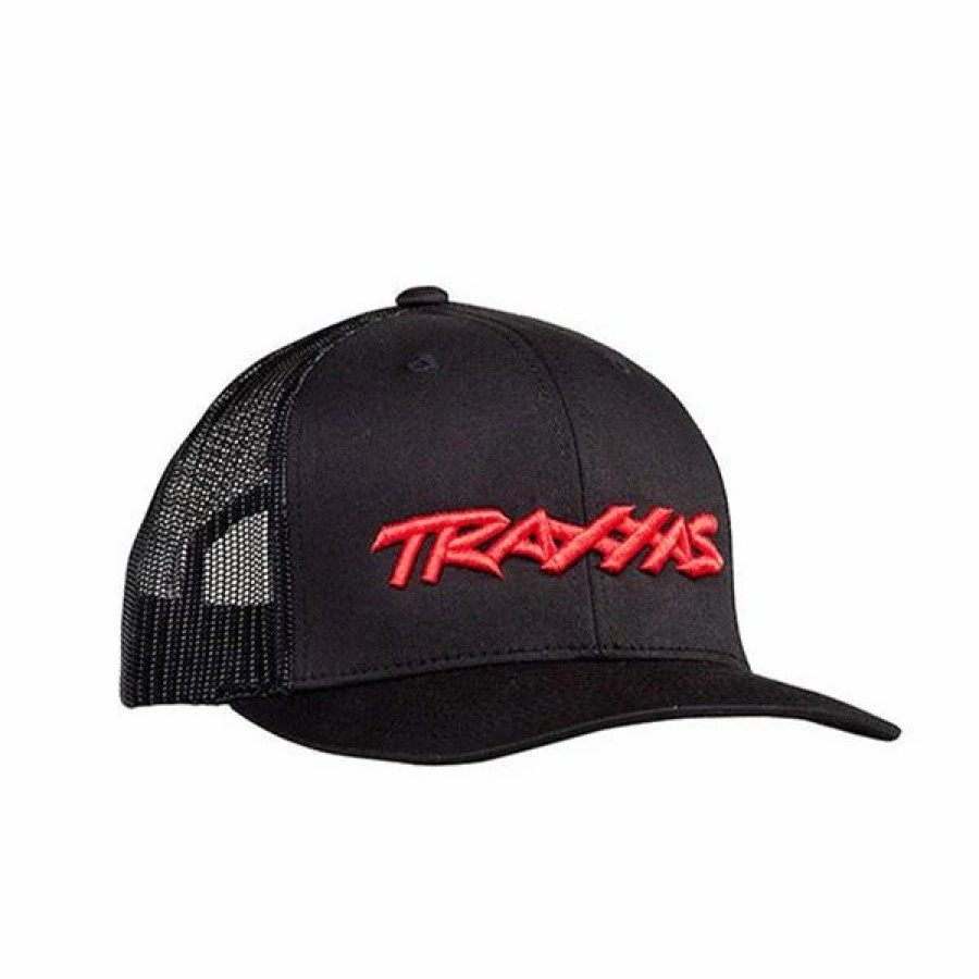 Apparel * | Traxxas Logo Hat Curve Bill Osfa Black