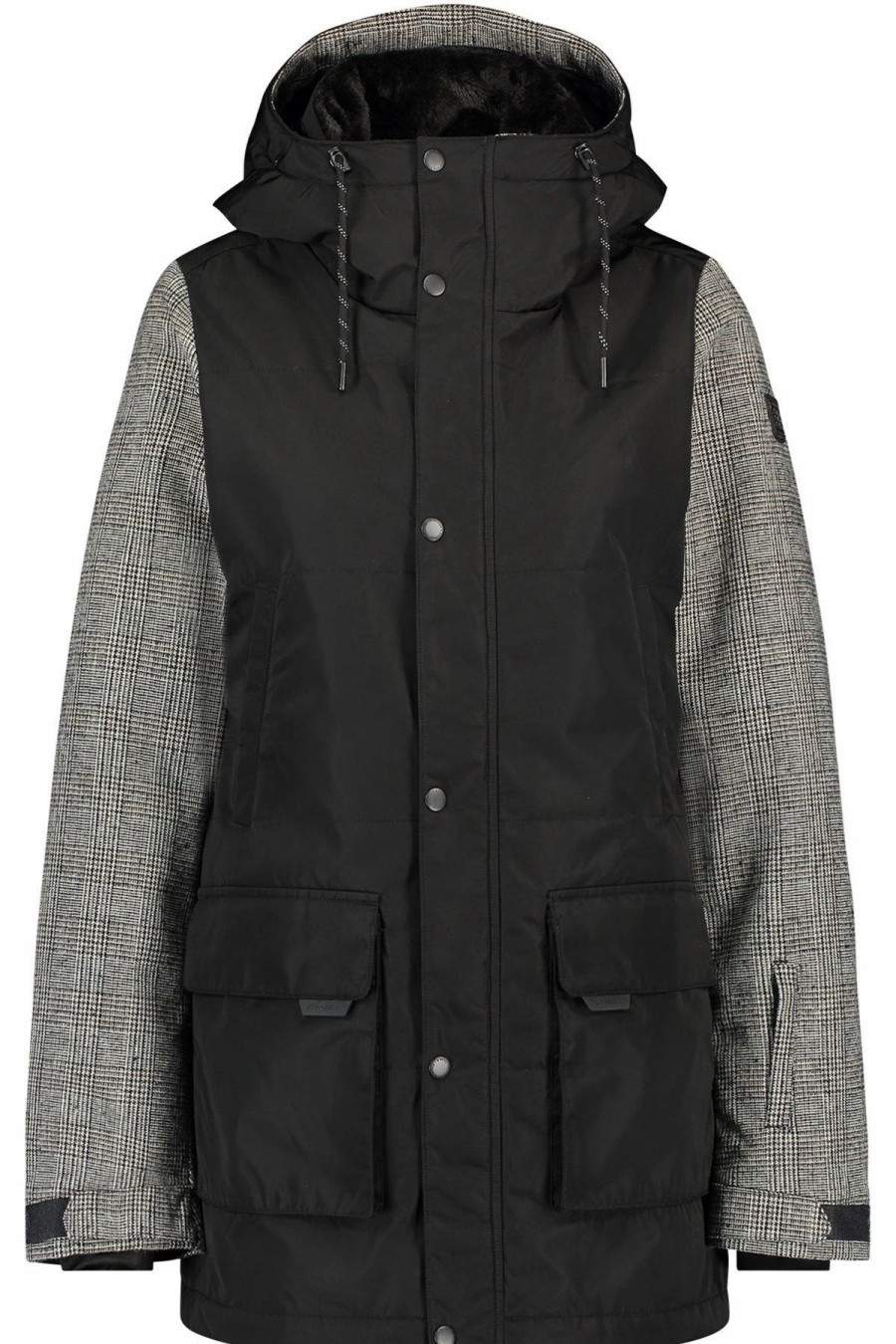 Women * | O'Neill Xplr Snow Parka Black Out