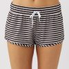 Women * | O'Neill Laney 2" Printed Stretch Boardshort Black And White