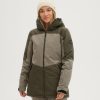 Women * | O'Neill Ladies Halo Jacket Army Green