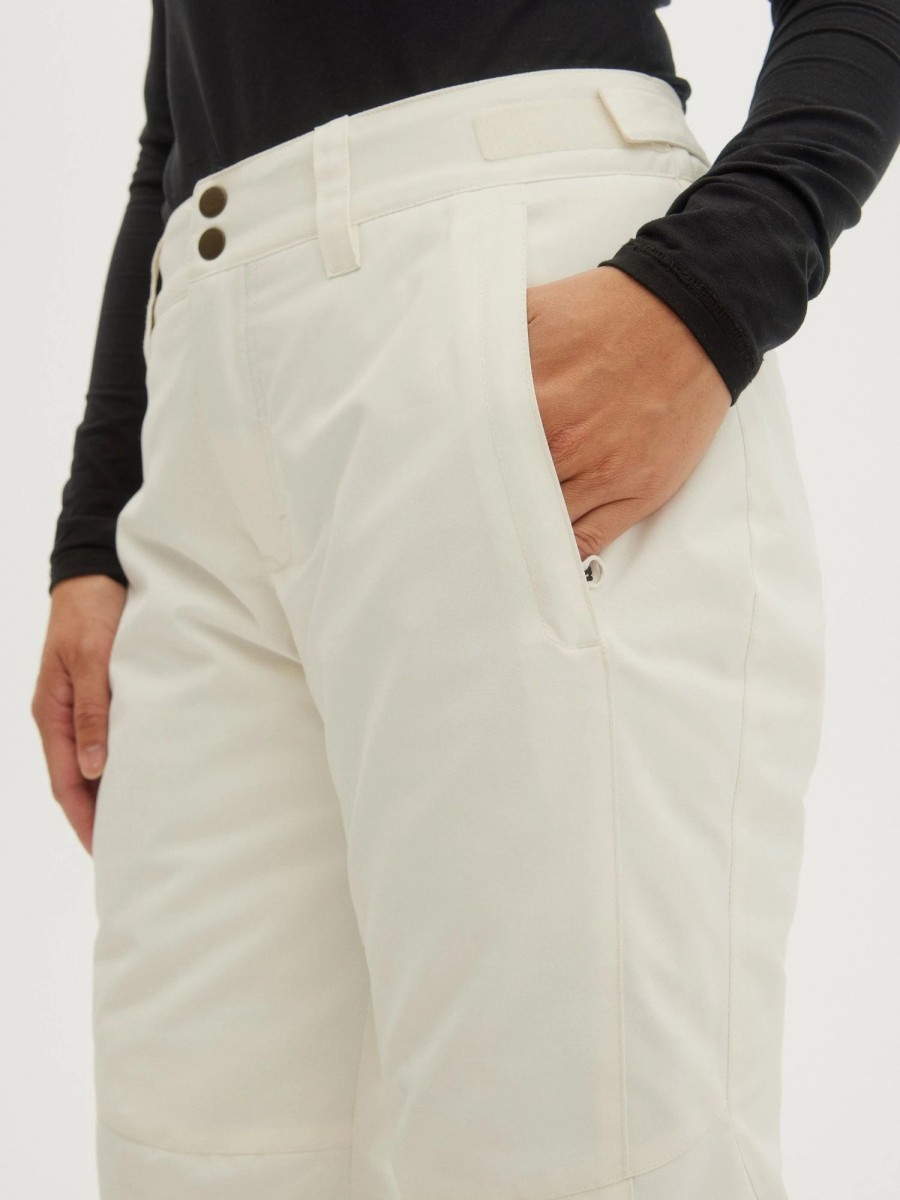 Women * | O'Neill Ladies Star Insulated Pants Powder White