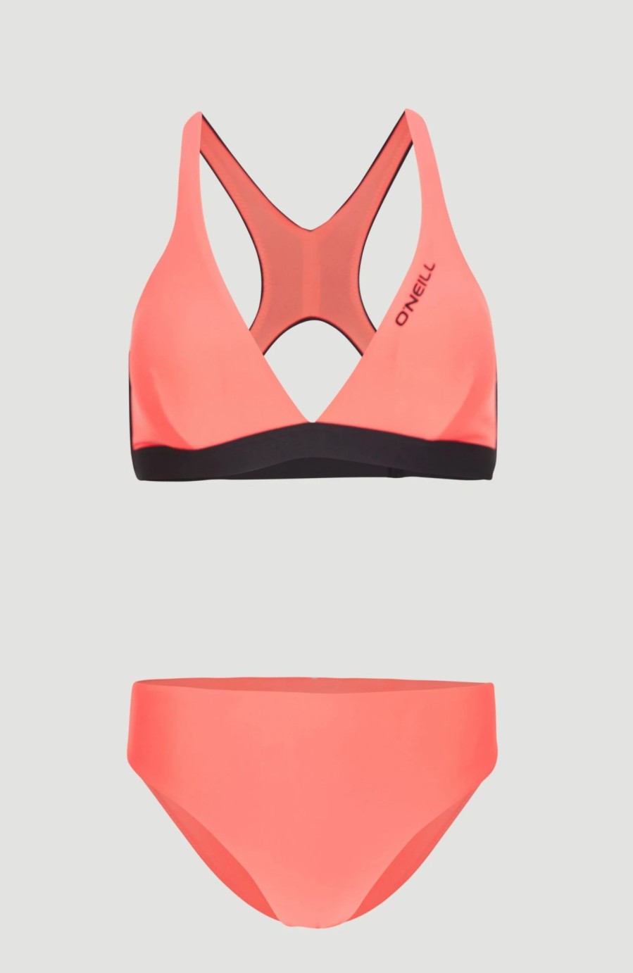 Women * | O'Neill Hyperfreak Bikini Set Georgia Peach