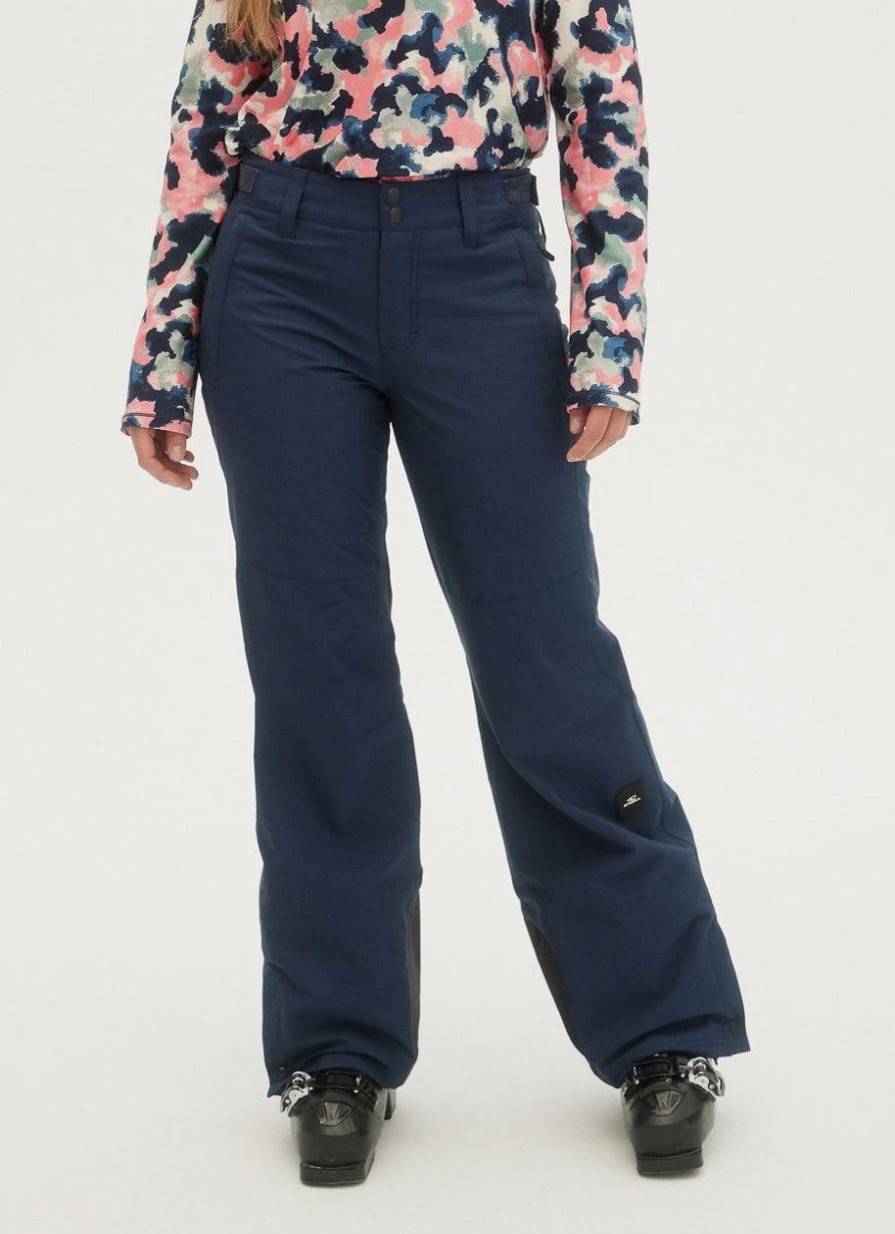 Women * | O'Neill Ladies Star Slim Pants Ink Blue