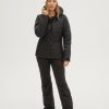 Women * | O'Neill Ladies Baffle Igneous Jacket Black Out