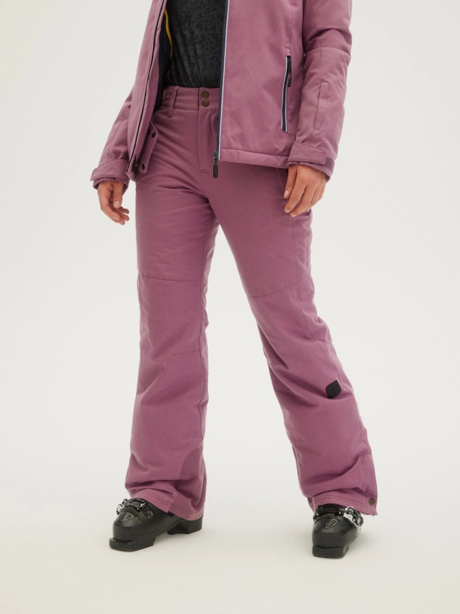 Women * | O'Neill Ladies Streamline Insulated Pants 2.0 Berry Conserve