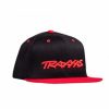 Apparel * | Traxxas Snap Hat Flat Black/Red