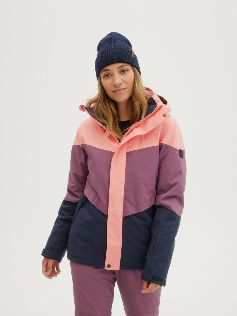 Women * | O'Neill Ladies Coral Jacket Conch Shell