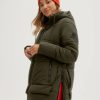 Women * | O'Neill Ladies Azurite Jacket Army Green