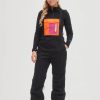 Women * | O'Neill O'Riginals Bib Pants Black Out Colour Block