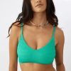 Women * | O'Neill Saltwater Solids Texture Trestles Top Gumdrop Green