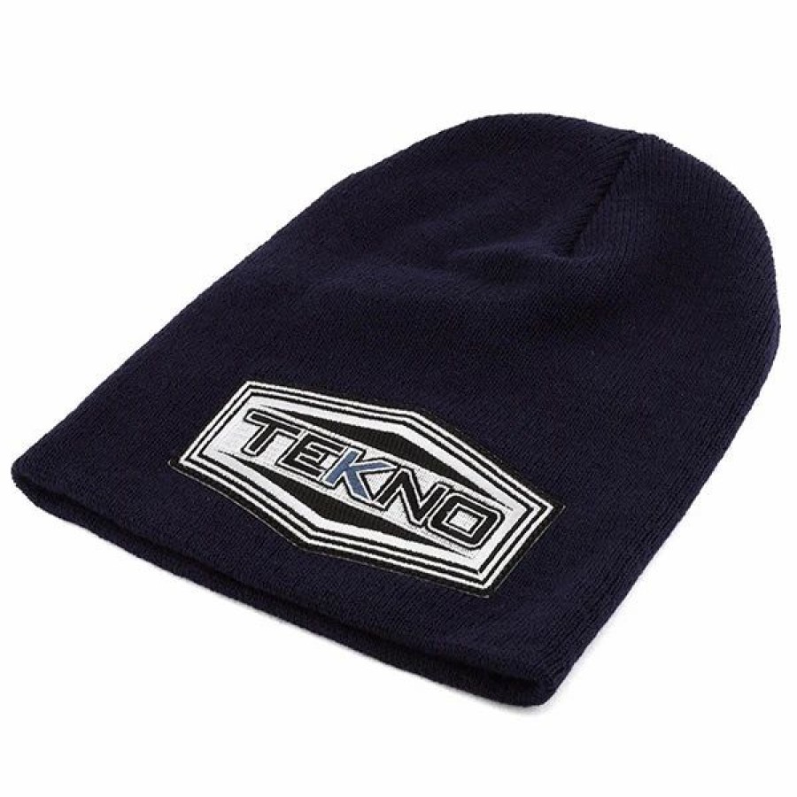 Apparel * | Amain Distributing Tekno Rc "Patch" Beanie (Navy Blue) (One Size Fits Most)