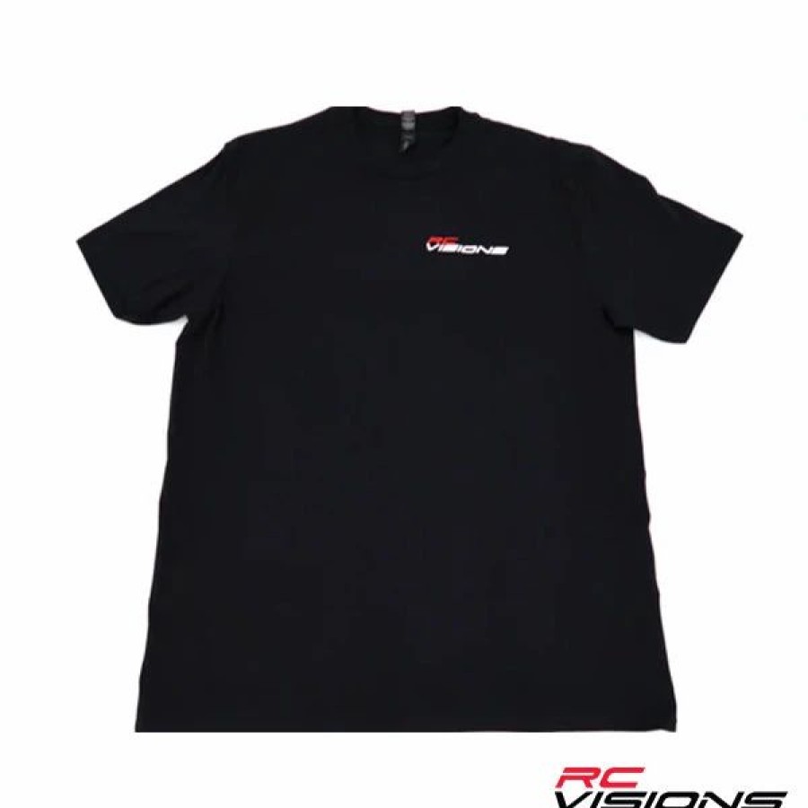 Apparel * | Rc Visions T-Shirt Black