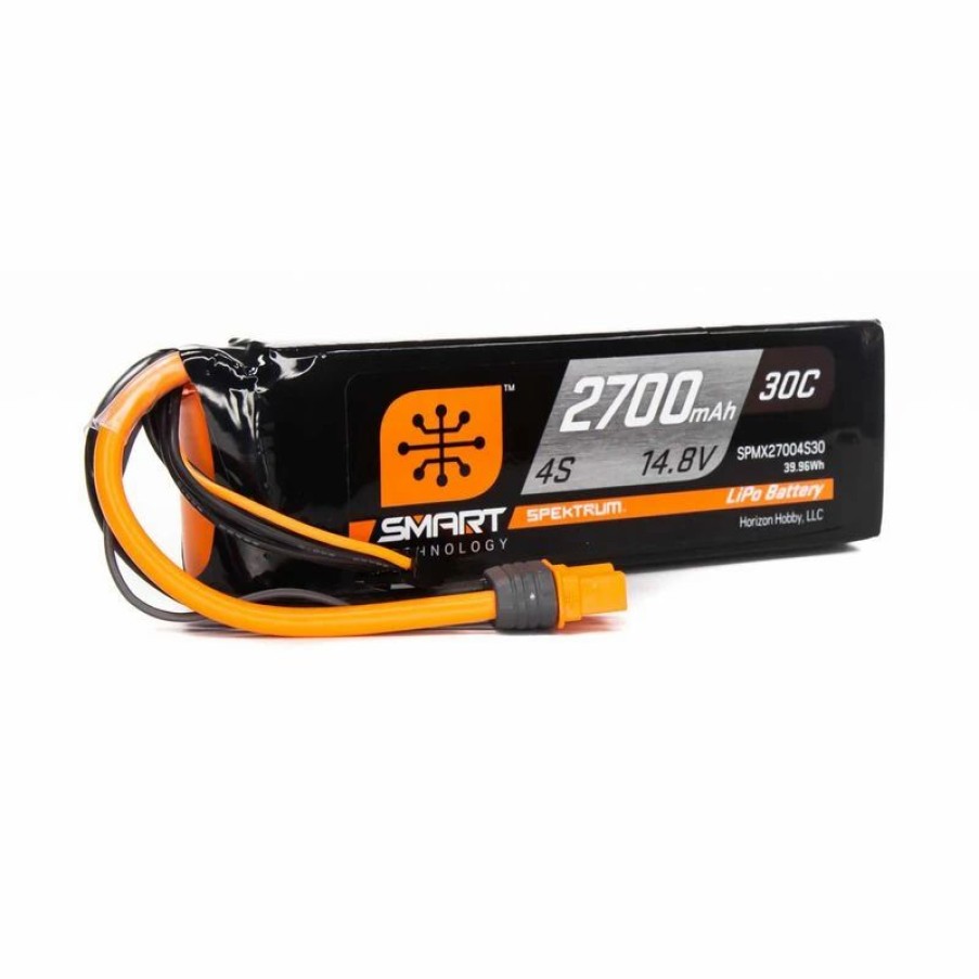 Airplanes * | Horizon Hobbies, Inc. Spektrum Rc 4S Smart G2 Lipo 30C Battery Pack W/Ic3 Connector (14.8V/2700Mah)