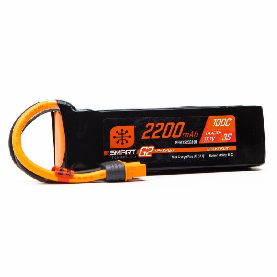 Airplanes * | Horizon Hobbies, Inc. Spektrum Rc 4S Smart 100C Lipo Battery W/Ic3 Connector (14.8V/2200Mah)