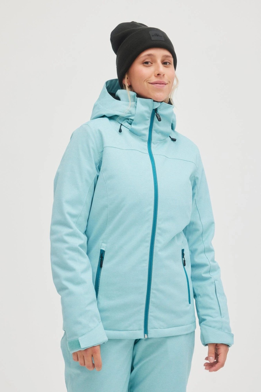 Women * | O'Neill Stuvite Jacket Aqua Sea