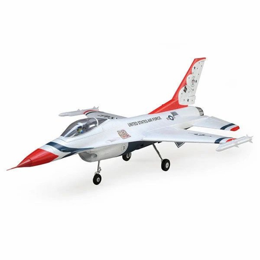 Airplanes * | Horizon Hobbies, Inc. E-Flite F-16 Thunderbird 70Mm Bnf Basic Electric Jet Airplane (815Mm) W/As3X & Safe Select