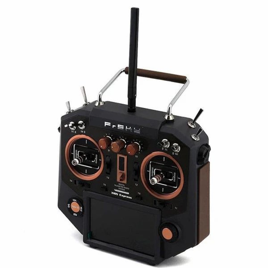 Radios * | Frsky X10S Express 2.4Ghz Access Transmitter Bundle (Amber) W/Battery