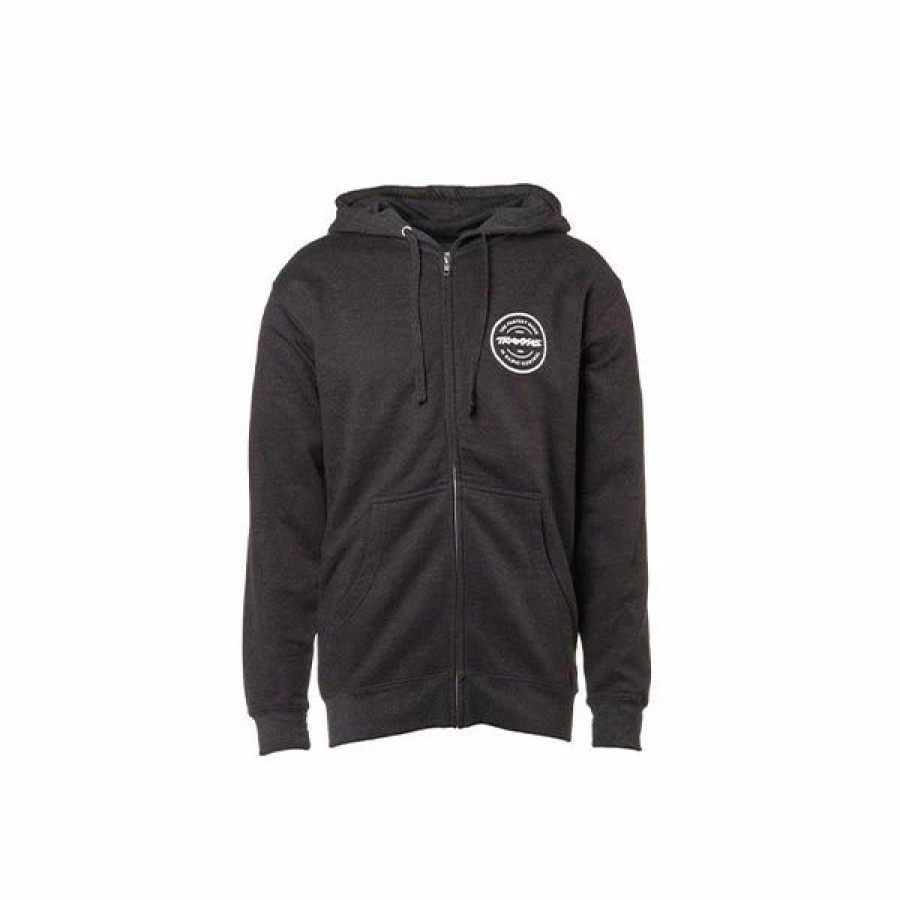 Apparel * | Traxxas Token Zip Hoodie Charcoal