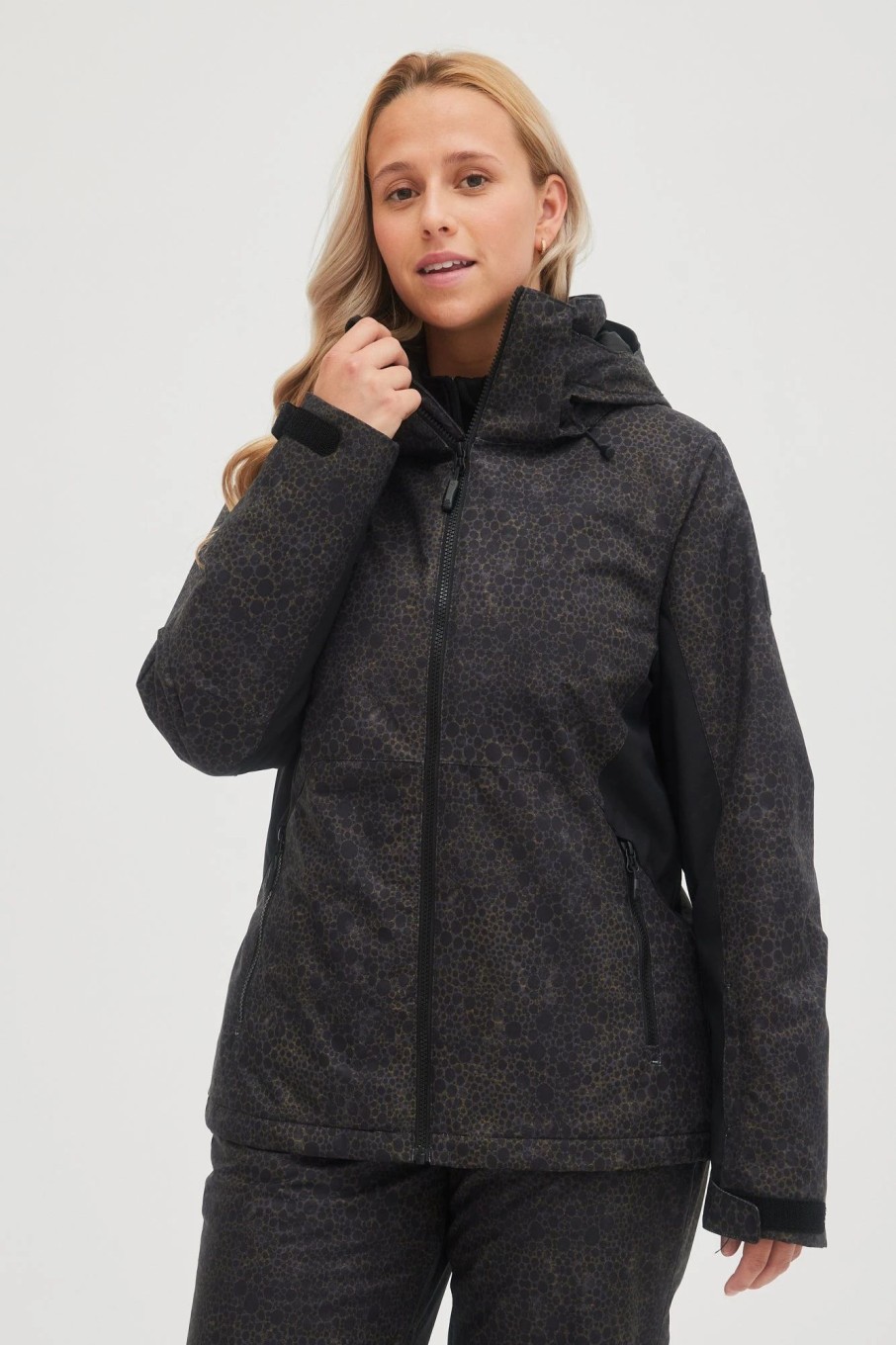 Women * | O'Neill Adelite Jacket Grey Zoom In