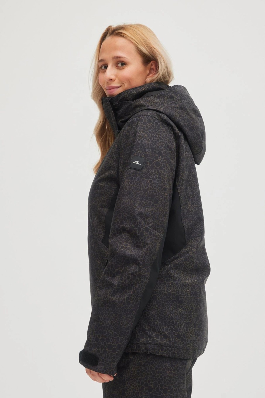 Women * | O'Neill Adelite Jacket Grey Zoom In