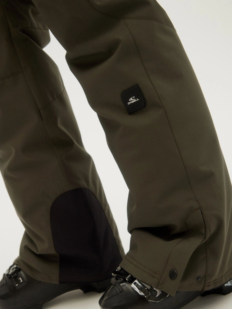 Women * | O'Neill Ladies Star Insulated Pants Army Green