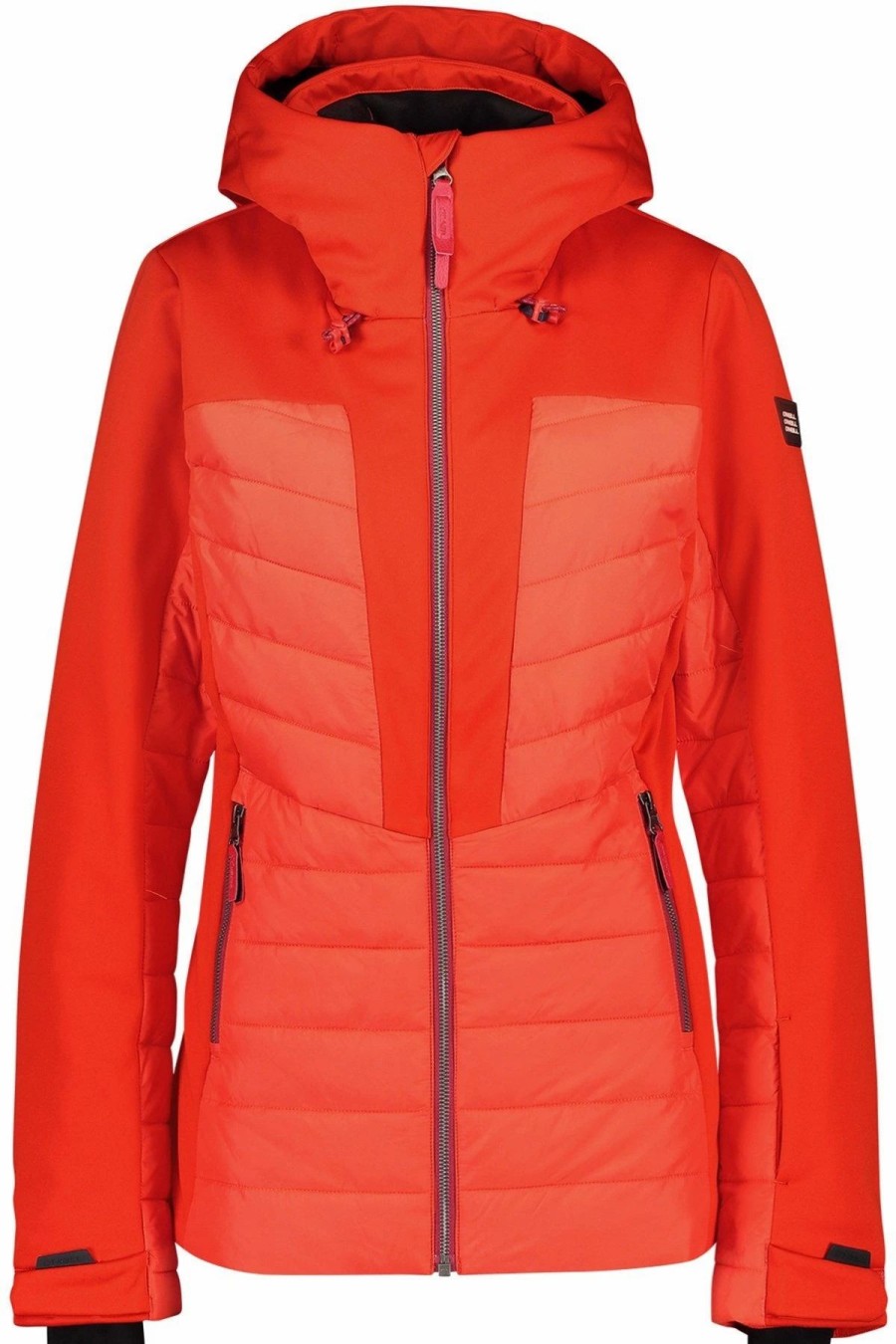 Women * | O'Neill Baffle Igneous Jacket Fiery Red