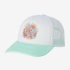 Women * | O'Neill Ravi Poly Trucker Hat Ocean Wave