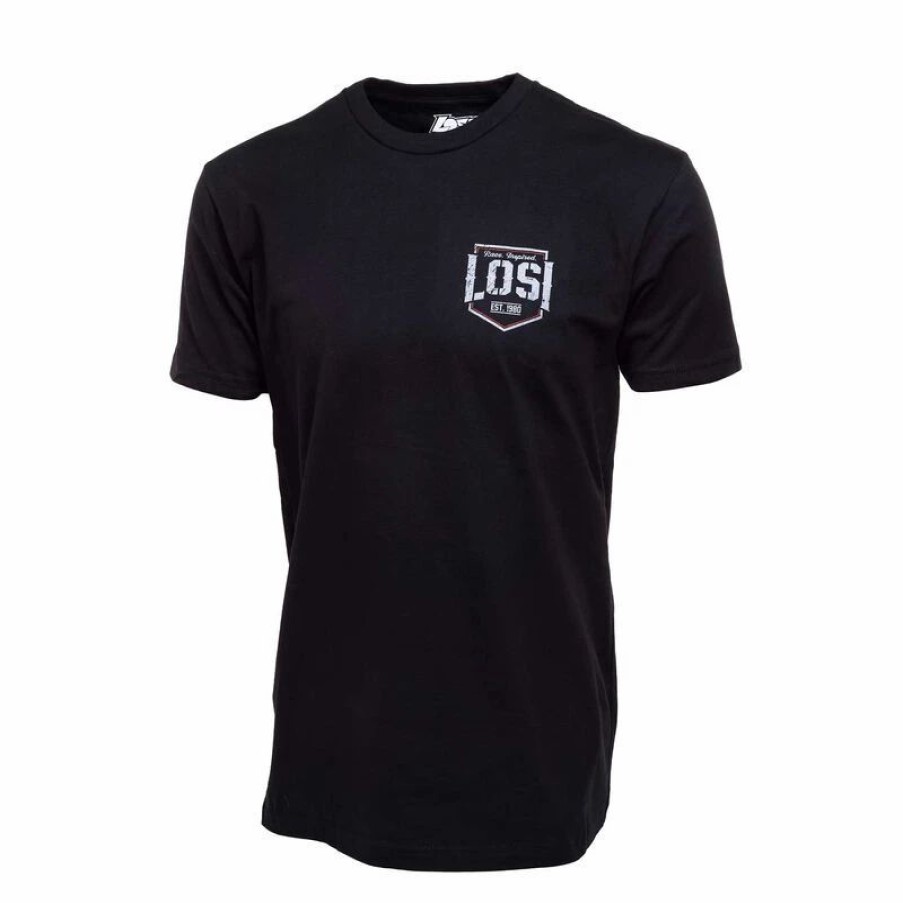 Apparel * | Horizon Hobbies, Inc. Losi Crest T-Shirt Black