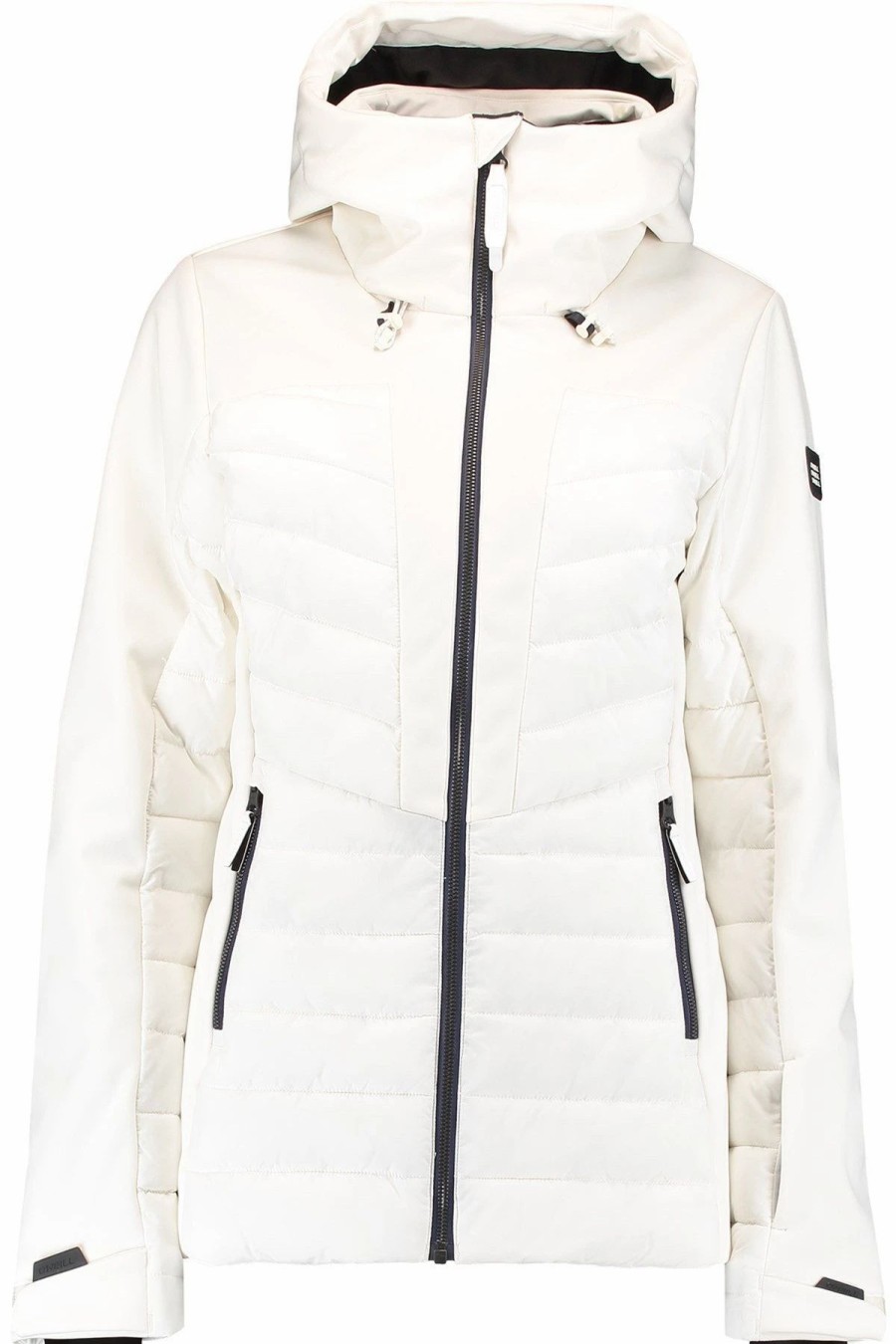 Women * | O'Neill Baffle Igneous Jacket Powder White