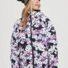 Women * | O'Neill Adelite Jacket Blue Ice Flower