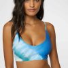 Women * | O'Neill Ladies Women Of The Wave Middles Top Classic Blue