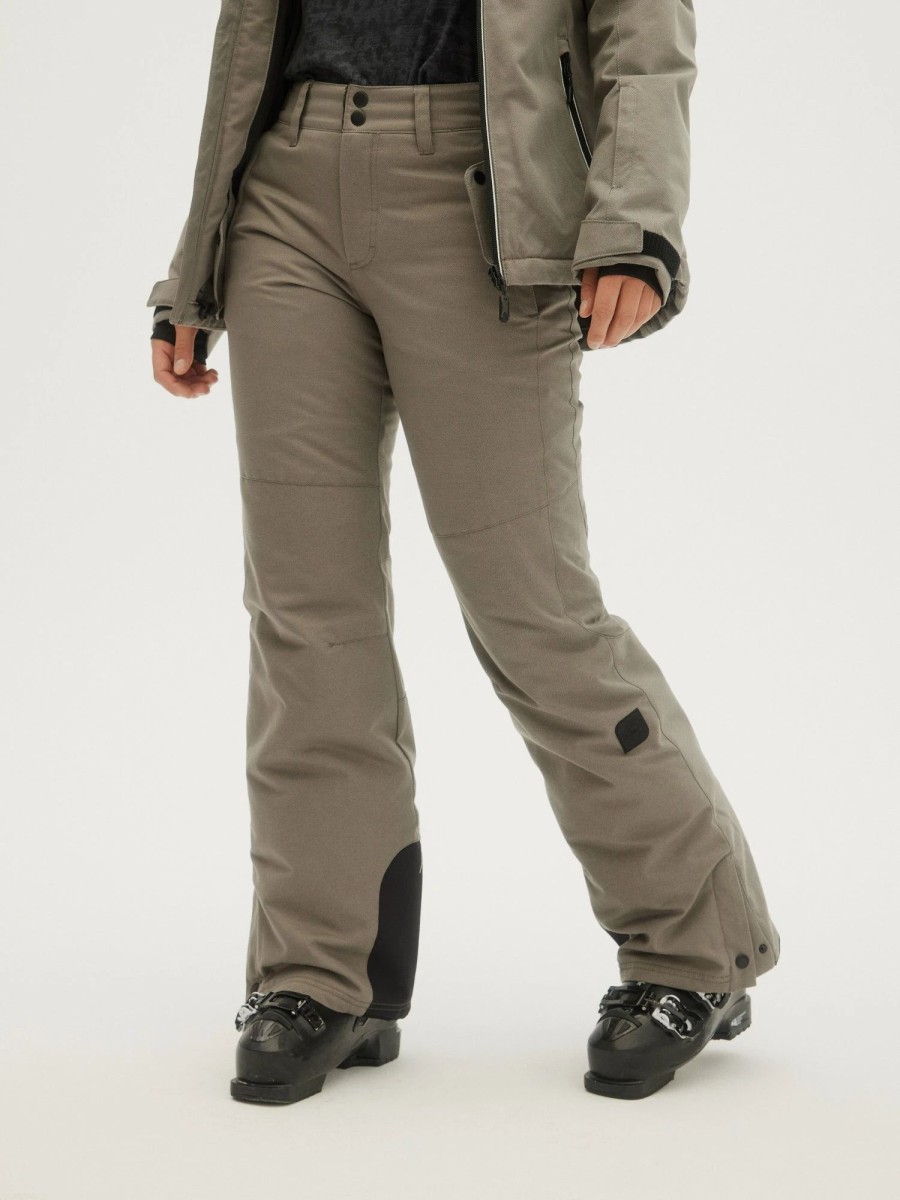 Women * | O'Neill Ladies Streamline Insulated Pants 2.0 Army Green