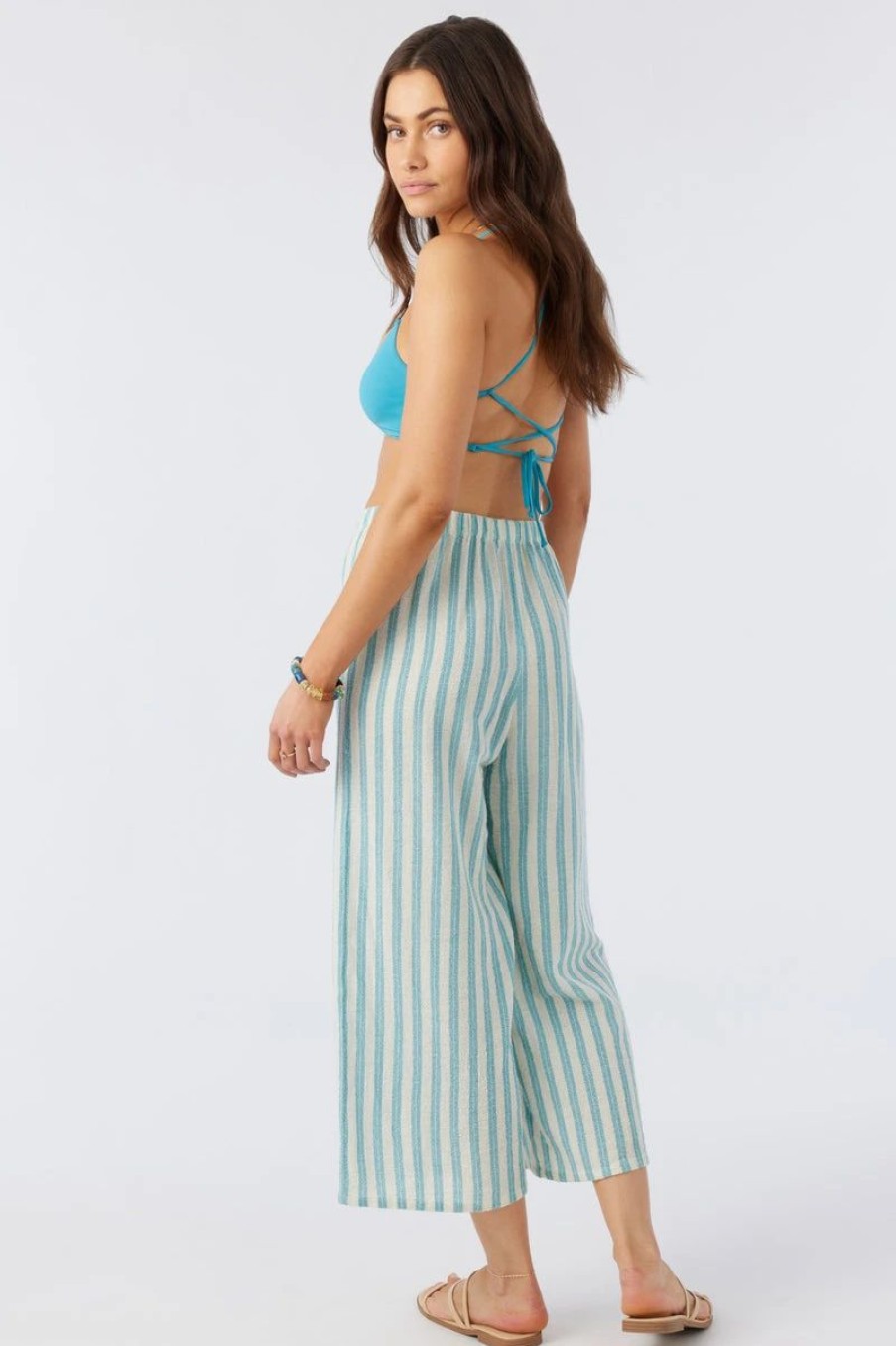 Women * | O'Neill Miriam Stripe Pant Blue Moon