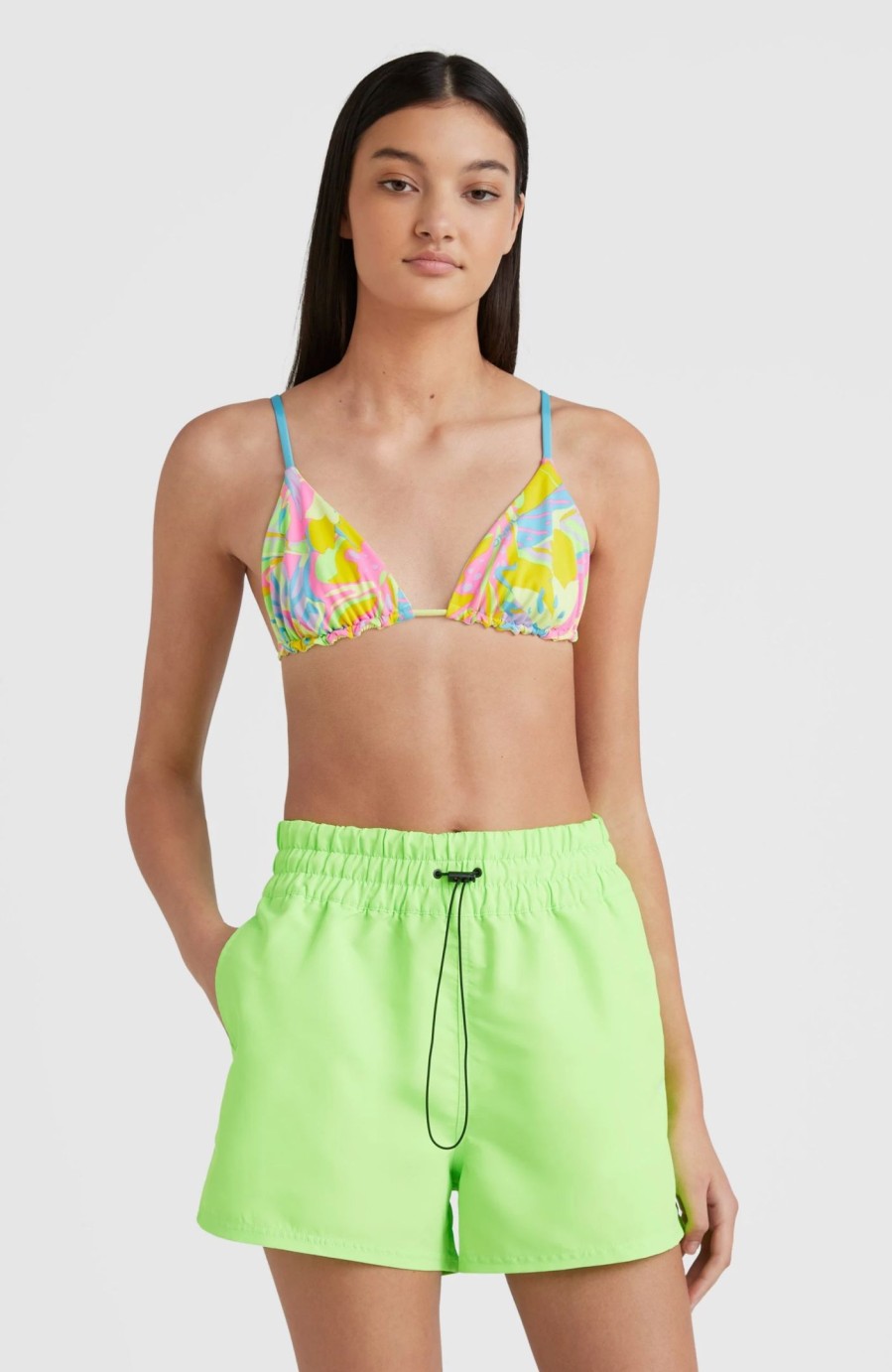 Women * | O'Neill Biarritz Bright Swimshorts Fluor Green