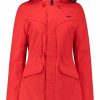 Women * | O'Neill Journey Parka Fiery Red