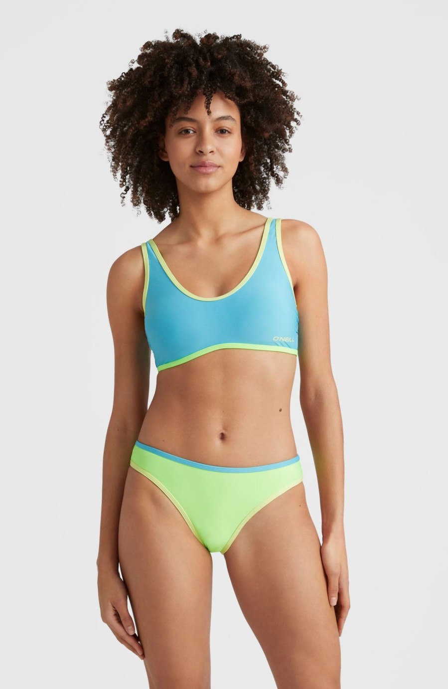 Women * | O'Neill Iris Cruz Bikini Set Bachelor Button Color Block