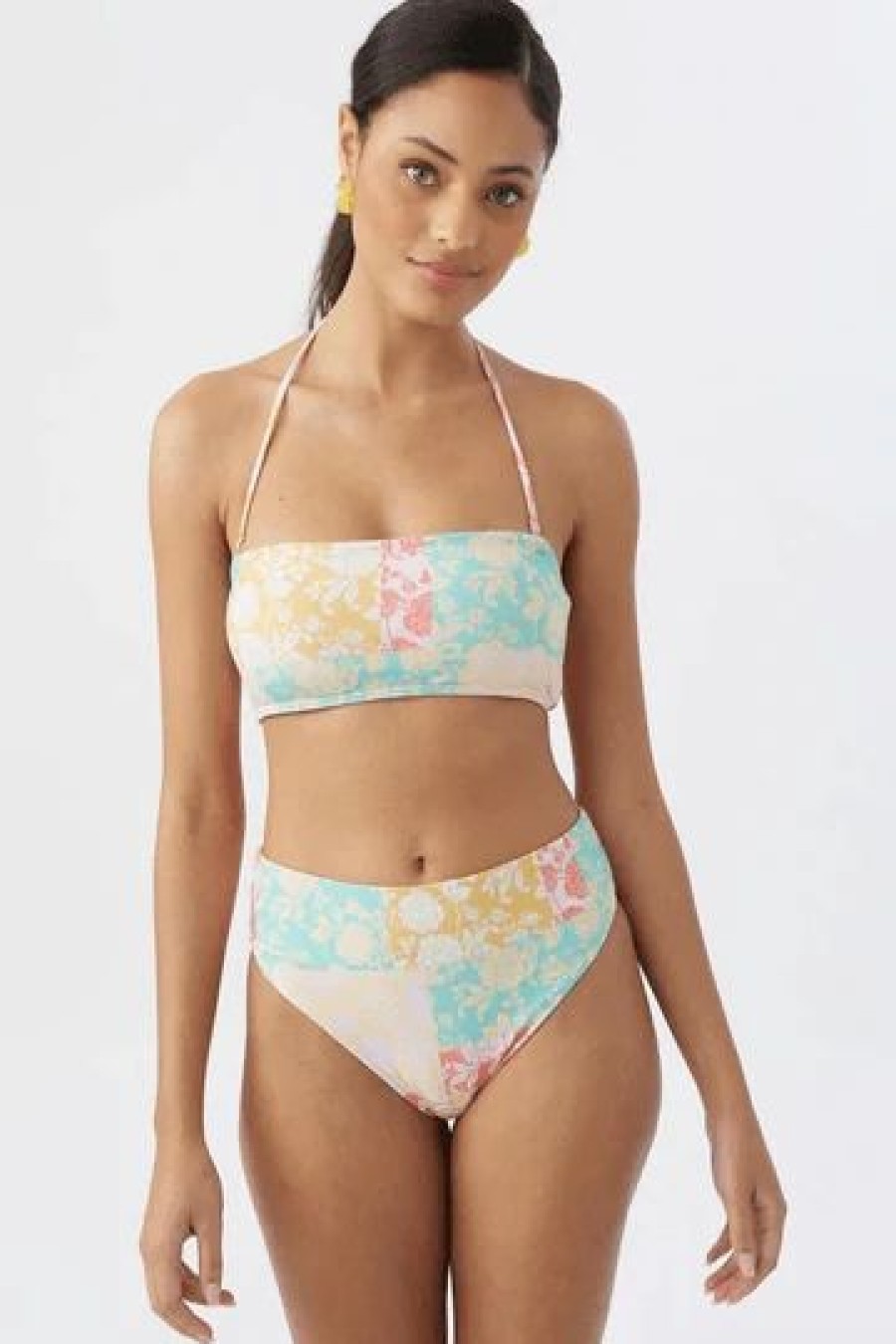 Women * | O'Neill Olivia Dreamland Bralette Top Multi Colored