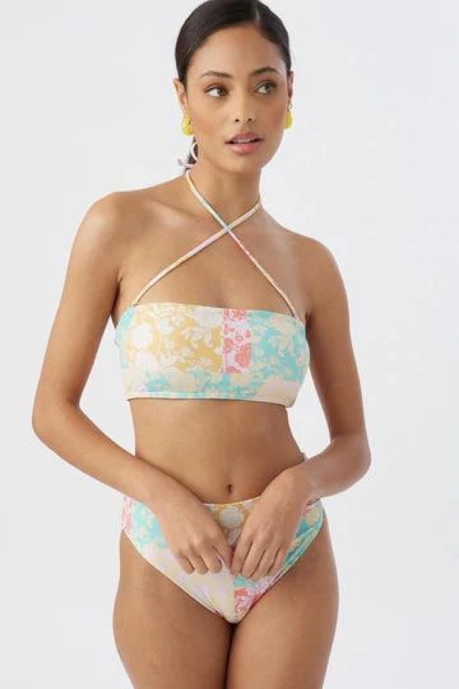 Women * | O'Neill Olivia Dreamland Bralette Top Multi Colored