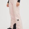 Women * | O'Neill Star Insulated Pants Peach Whip